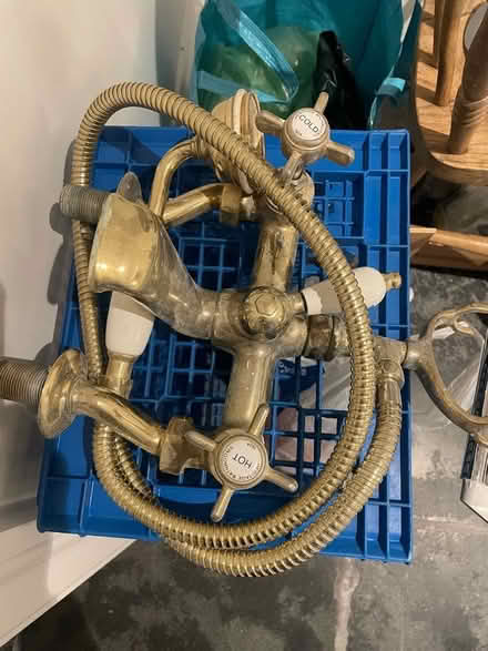 Photo of free Bath Taps And Handheld Shower (Bakewell DE45) #1