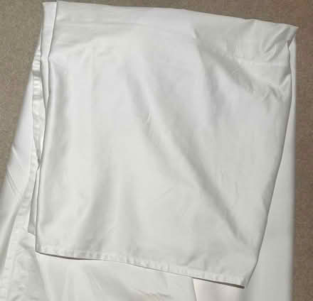 Photo of free M&S King Size Bed Valance - White (Penrith CA11) #2