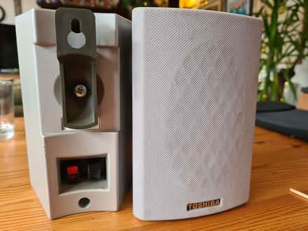 Photo of free Pair of small Toshiba speakers (Alexandra Park M16) #1