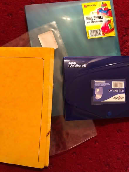 Photo of free Ring binder, folder, document storage etc. All VGC (Monks Hill CR2) #4