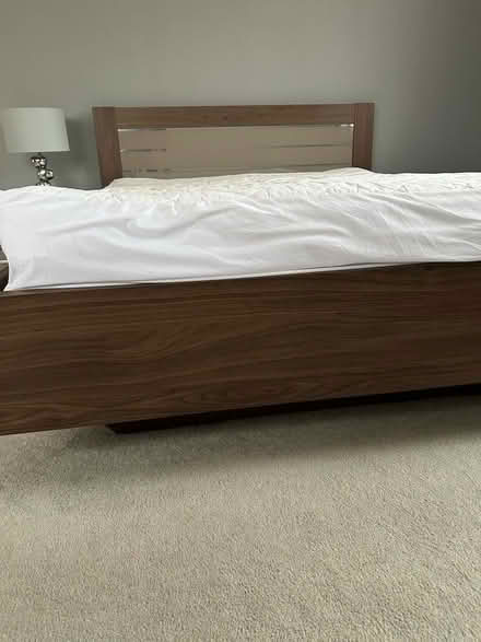 Photo of free King size bed (with mattress optional) (Great Shelford CB22) #4