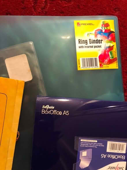Photo of free Ring binder, folder, document storage etc. All VGC (Monks Hill CR2) #1