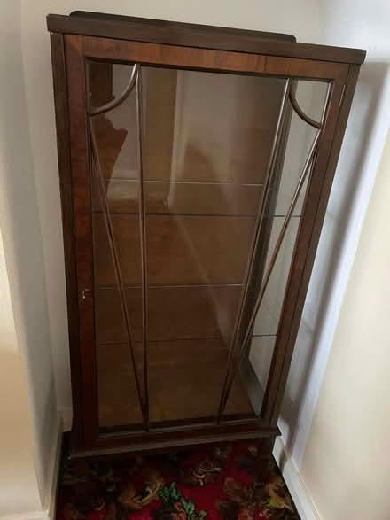 Photo of free Vintage Display Cabinet (Shirley, CR0) #1