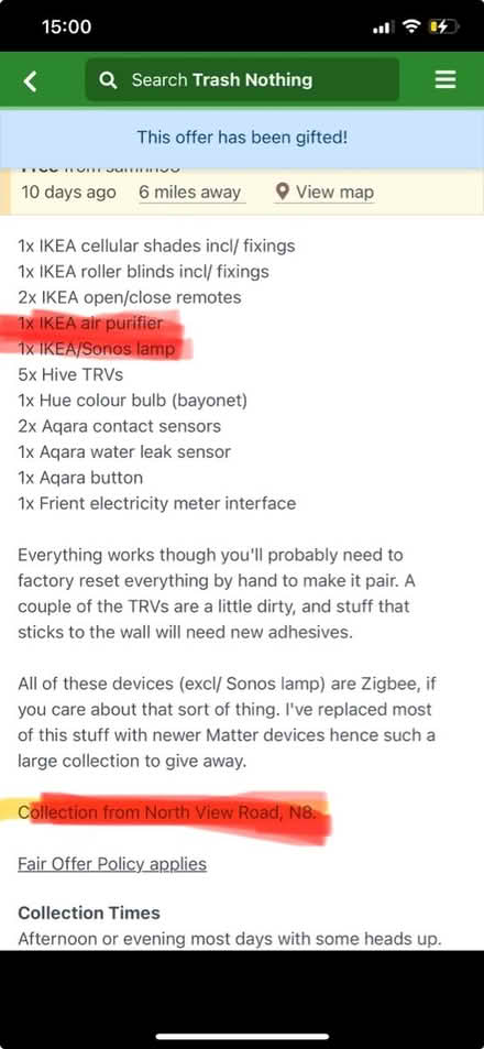 Photo of free Various SMART home devices NW11 (Hampstead Garden Suburb NW11) #2