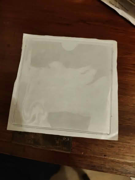 Photo of free New square windscreen permit holder (Jericho OX2) #1