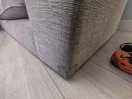 Photo of free M&s sofa and footstool poofee (East dulwich) #3