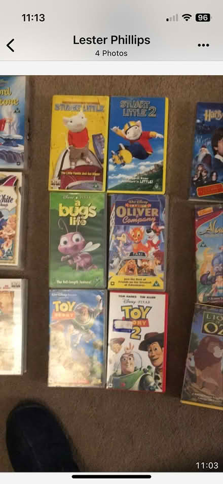 Photo of free Original Disney videos (Shirley, Croydon) #2