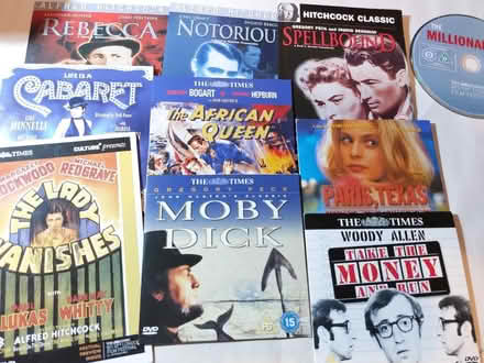 Photo of free 12 x classic DVD films from Times (Worcester Park KT4) #1