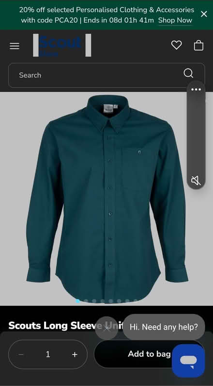 Photo of Scout shirt (Nobold SY3) #1