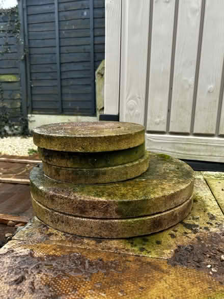 Photo of free Circular slabs (x5) (Cookley, DY10 3UA) #2
