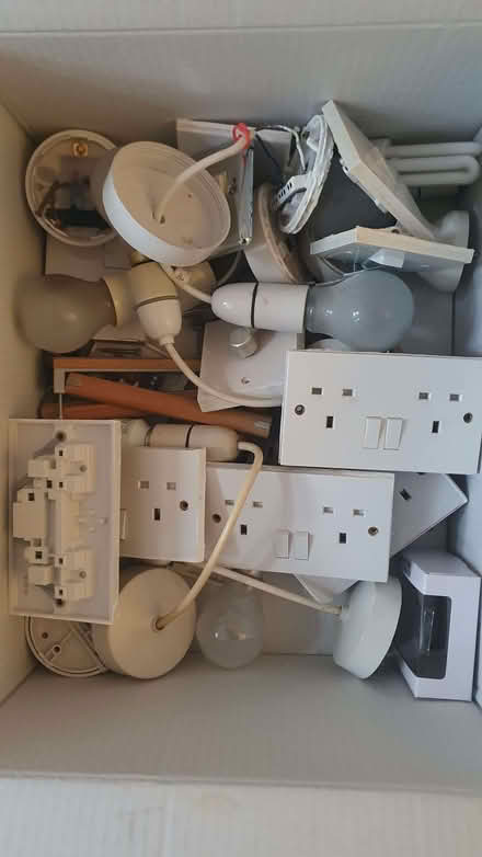 Photo of free Box of sockets, switches etc (Woking GU21) #1