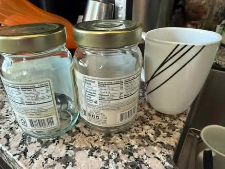 Photo of free 11 identical glass jars (Dublin) #2