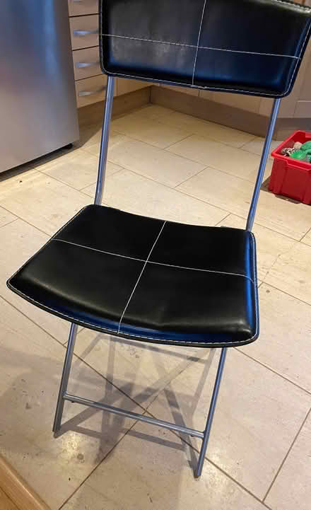 Photo of free Fold up chair - metal frame (Fairfield LA1) #2