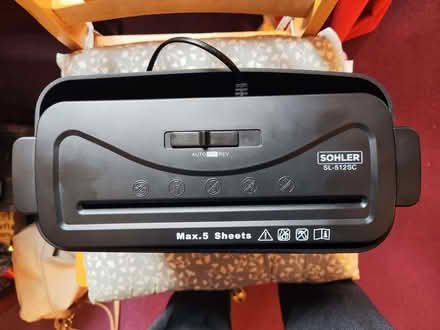Photo of free paper shredder (Chertsey KT16) #3