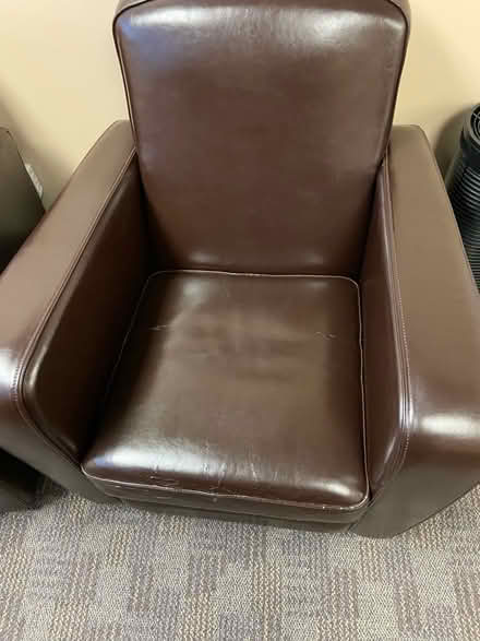 Photo of free leatherette chairs (Port Credit) #2