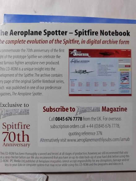 Photo of free DVD about aeroplanes mainly ww2 (Worcester Park KT4) #4