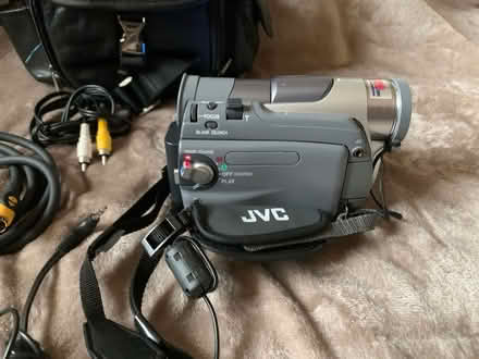 Photo of free JVC camcorder + case NW11 (Hampstead Garden Suburb NW11) #1