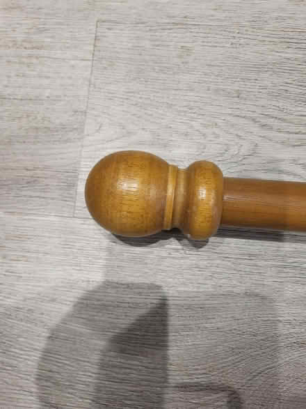 Photo of free Wooden curtain rail (Andover) #2