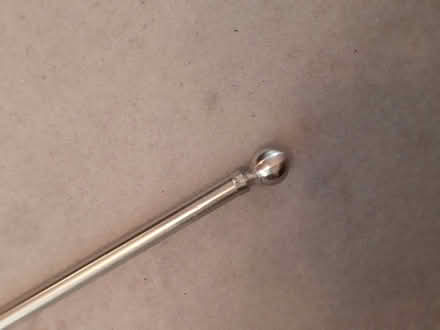 Photo of free Chrome curtain poles with rings (Barkingside IG5) #1