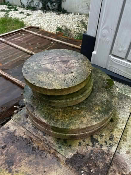 Photo of free Circular slabs (x5) (Cookley, DY10 3UA) #1
