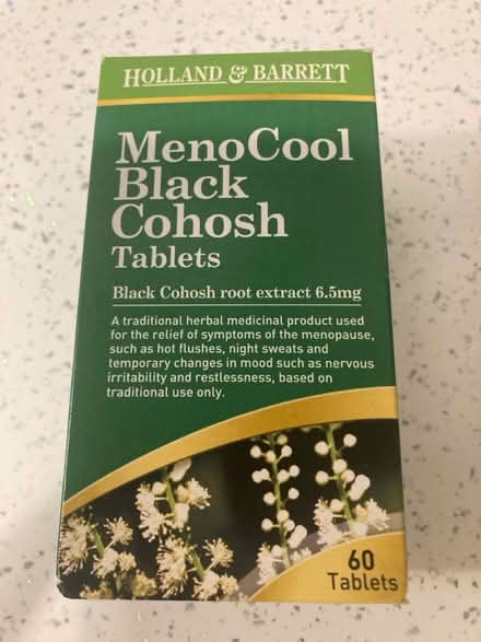 Photo of free MenoCool Black Cohosh Tablets (Alloa FK10) #1