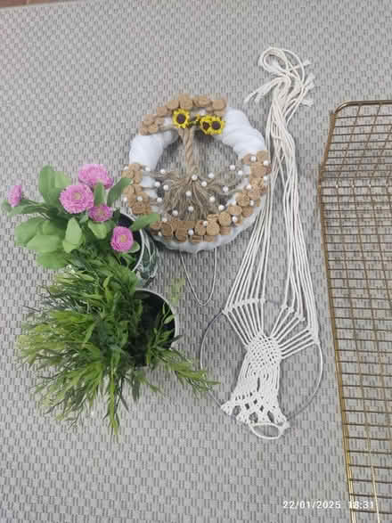 Photo of free Hanging shelf and decorations (Surbiton KT6) #2