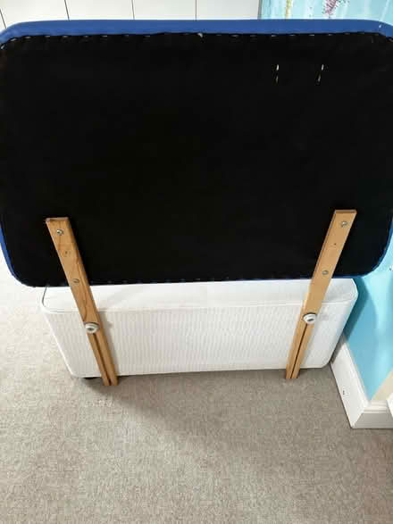 Photo of free Bed base with football headboard (Richmond TW10) #2