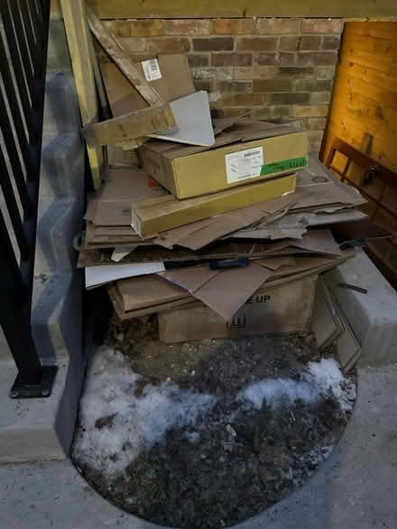 Photo of free Cardboard boxes (Dovercourt Park) #1