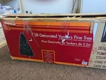 Photo of free Christmas Tree and Decorations (Lexington center) #1