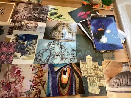 Photo of free Postcards, mostly textile artists (Finchampstead RG40) #1