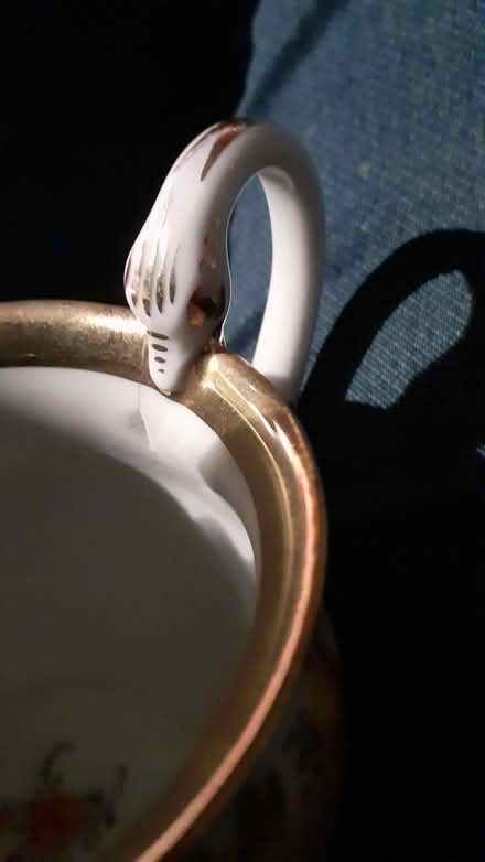 Photo of free Unusual delicate little tea cup, slight chip (Heaton NE6) #2