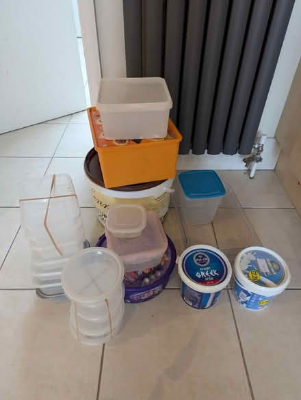 Photo of free Plastic Containers (Mill Hill NW7) #1