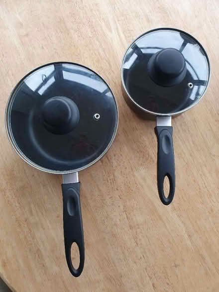 Photo of free 2 pans with lids (North Seaton NE63) #1