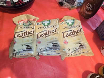 Photo of free 3 packs of leather wipes (Chapeltown S35) #1