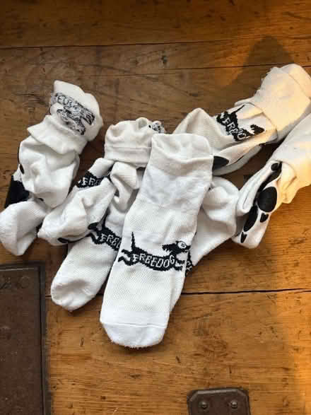Photo of free 5 x pairs trampoline park socks (Bradford on Avon BA15) #1