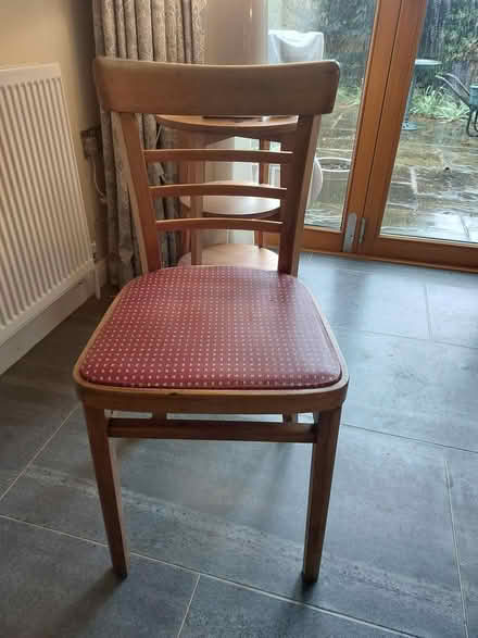 Photo of free 1950s kitchen chair (Thame) #1