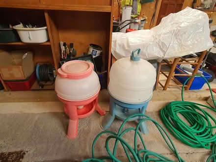 Photo of free Large Poultry feeder and waterer (Street on the Fosse BA4) #1