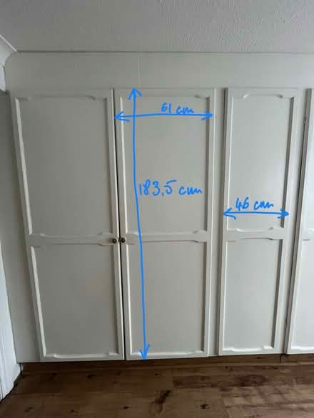 Photo of free Built in wardrobe /cupboard doors (Marlow SL7) #3