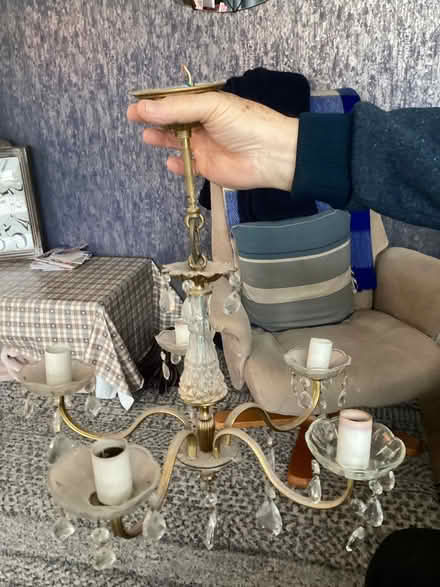 Photo of free Two chandelier type ceiling light fittings (St Anne's on the Sea FY8) #2
