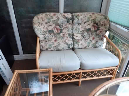 Photo of free Wicker Sofa (Hitchin SG4) #1