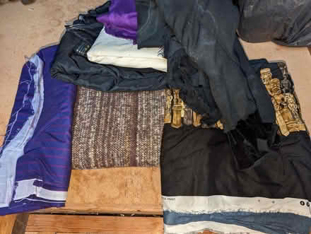 Photo of free Two carrier bags of fabric pieces (Dyke Road area BN1) #1