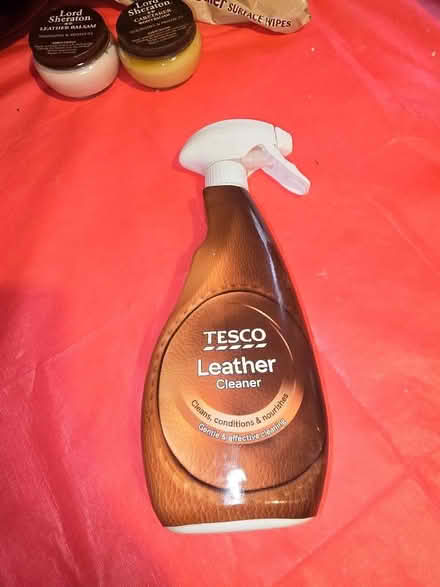Photo of free Leather cleaner (Chapeltown S35) #1