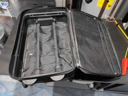Photo of free Black small rolling suitcase (Brentwood) #2