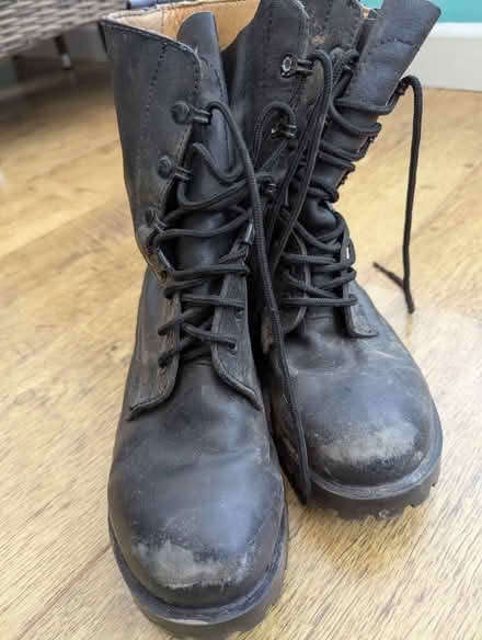 Photo of free Army cadet boots size 7 (Sutton Pools OX14) #1