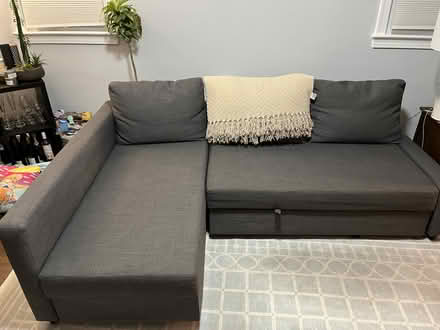 Photo of free Couch with storage (Brookland/Fort Totten) #1
