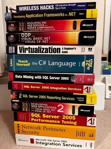Photo of free Computer books (Send) #1