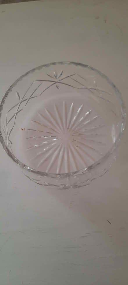 Photo of free Crystal serving bowl (Hayle) #1