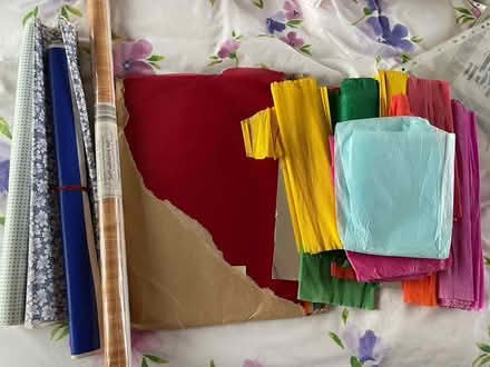 Photo of free paints and craft papers, sticky back plastic (Wombourne WV5) #2