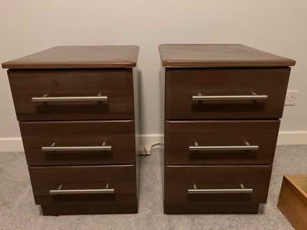 Photo of free 2 x bedside drawers (NG9 6JJ) #1