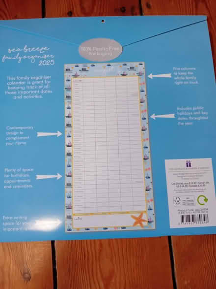 Photo of free 2025 Family Calendar (Kirkbymoorside YO62) #2